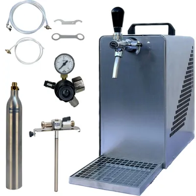 Produktbild von Bierkühler BieTal® Bierzapfanlage 30 L/h KOMPLETTSET 5 Liter Adapter - 425g CO2