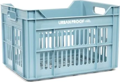 Produktbild von Urban Proof Click Fahrradkiste 30 Liter Recycelter Kunststoff Himmelblau