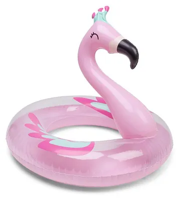Image de Accessoires de natation - Bouée flamant rose - Rose - Dreamscape - Ø 95 cm