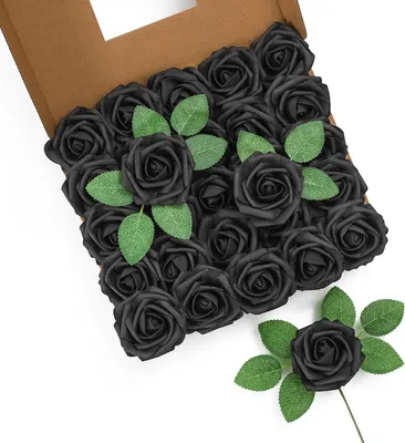 Produktbild von 25 Stück Künstliche Rosen Schaumstoff Köpfe für Hochzeit