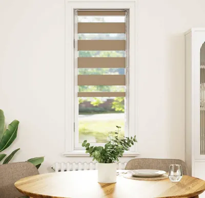 Produktbild von "2026 MODERNE" Doppelrollo Sandbraun 50x150 cm Stoffbreite 45,9 cm Polyester - Rollos CC4737692