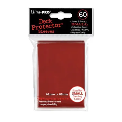 Zdjęcie produktu dla Up Deck Protectors Japan Red (60 szt.)