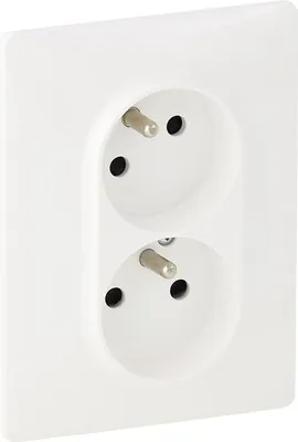 Obrázok produktu pre Dvojzásuvka Legrand 753186 Valena Life biela