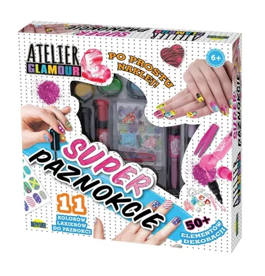 Produktbild von Zestaw do manicure Atelier Glamour - Super paznokcie