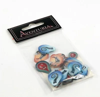 Produktbild von Aventuria Spielmarken: Forest Pack Erweiterung, 21 Marker