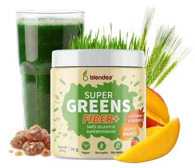 Obrázok produktu pre Blendea Supergreens Fiber+ Mango 90 g