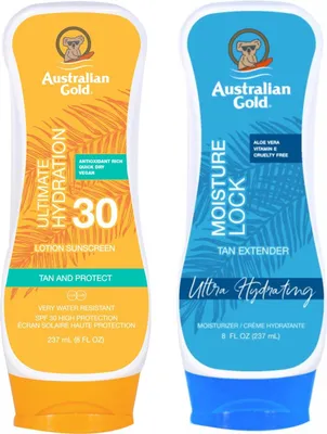 Produktbild von Australian Gold SPF30 Sonnenschutz + Feuchtigkeitssperre 237 ml