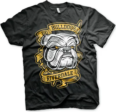 Produktbild von Riverdale - Go Bulldogs T-Shirt - Small - Black