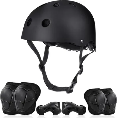 Produktbild von Flintronic Kinder Fahrradhelm, 2–13 Jahre, Schutzset für Skateboard Roller | Kinder Sport Radfahren Outdoor