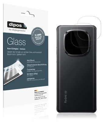 Produktbild von 2x dipos GlassCC Xiaomi Redmi Note 14 Pro+ 5G Camera