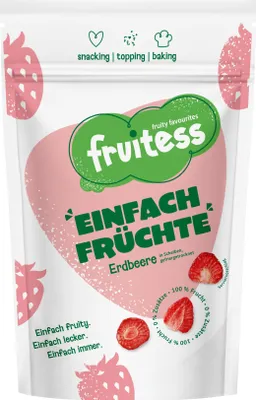 Produktbild von Gefriergetrocknete Erdbeere FRUITESS EINFACH FRÜCHTE, 25g