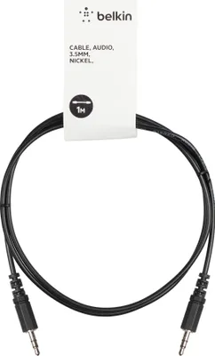 Produktbild von BELKIN Audio Cable 3.5mm Nickel 2m