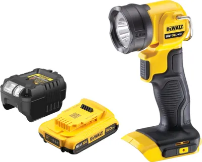 Produktbild von DeWalt DCL 040 D1 Akku Lampe 18 V 110 Lumen + 1x Akku 2,0 Ah + Ladegerät