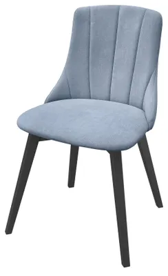 Produktbild von Gemütlicher Polstersessel graues Polster schwarze Stuhlbeine V-90.71-60SwP38