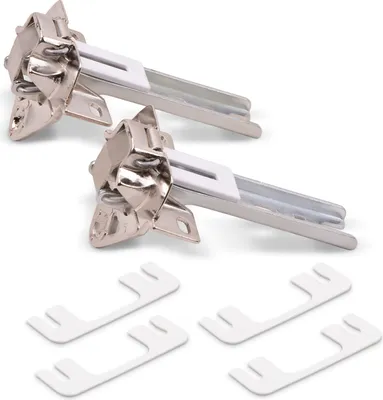 Produktbild von Türscharnier-Set Ersatz für Bosch 00268698 Scharnier für Kühlschrank