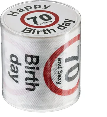 Produktbild von Fun Klopapier 70. Geburtstag