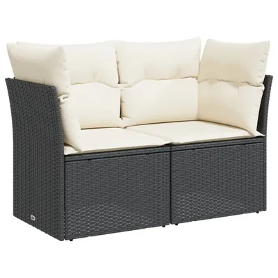 Zdjęcie produktu dla VidaXL 366013, 2 siedz., Kremowy, 110 kg, 1240 mm, 620 mm, 690 mm