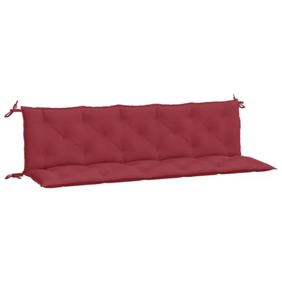 Produktbild von vidaXL Gartenbank-Auflagen 2 Stk. Weinrot 180x50x7 cm Oxford-Gewebe
