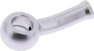 Produktbild von STAHLFLEX TYP0802 Ringanschluss silber 8mm 20