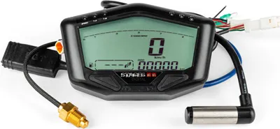 Image de Tachymètre Universal Instrumentation STAGE6 MK2 12V noir