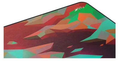 Produktbild von CHERRY XTRFY GP5-XL-LITUS-RED, Rot, Abbildung, Tuch, Stoff, Gummi, Anti-Rutsch-Basis, Gaming-Mauspad