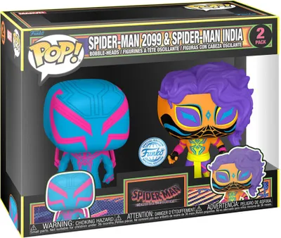 Obrázok produktu pre Funko Pop! Spider-Man 2099 & Spider-Man - Ekskluzywna Figurka PVC w Pakiecie 2szt.