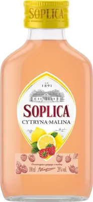 Produktbild von Citronový likér s malinami Soplica Cytryna Malina 100 ml