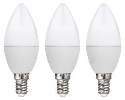 Produktbild von Kobi E14 LED Kerzenlampe 8,5W 806lm 6500K 230V 3 Stück