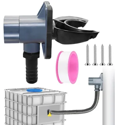 Productafbeelding van PVC Regenwatercollector voor Afvoerpijpen DN 70-100mm