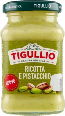 Obrázok produktu pre Tigullio pesto s ricottou a pistáciami 185 g