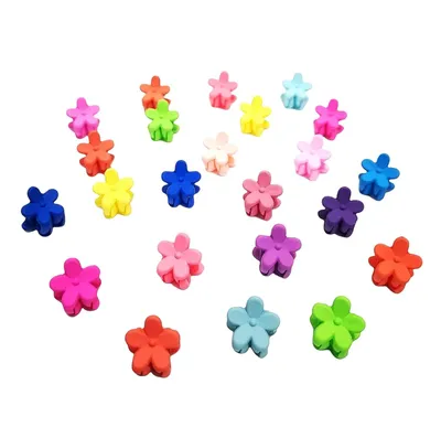 Obrázek produktu pro 24 kusů mini sponek do vlasů ve tvaru květin