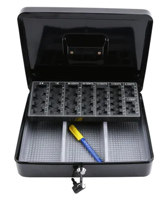 Produktbild von Olympia CB 770 Plus, Stahl, Schwarz, Schlüssel, 300 x 240 x 90 mm, 1,16 kg, 2 Stück(e)