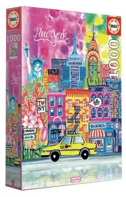 Produktbild von Educa New York Puzzle 1000 Stücke Mehrfarbig Kinder Mehrfarbig One Size