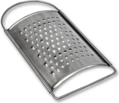 Immagine prodotto di Grattugia semirotonda 6x13cm in acciaio inox fine CZ