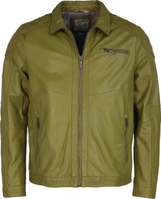 Produktbild von JCC Lederjacke 3102231 Herren olive 52