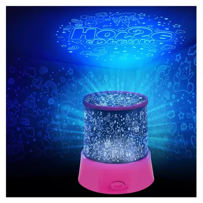 Image de Lampe de projection licorne 360 degrés avec trois modes d'éclairage différents