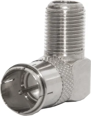 Produktbild von PremiumX 50x F-Quickstecker 90° Winkelstecker 7,5mm für SAT Koaxialkabel