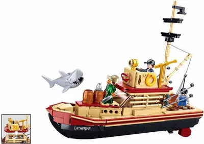 Produktbild von Sluban ModelBricks M38-B1118 Fischerboot Catherine