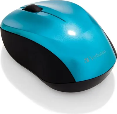Obrázok produktu pre Verbatim Go Nano Wireless Mouse Caribbean Blue       49044