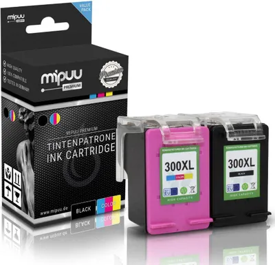 Produktbild von Mipuu Tinte ersetzt HP 300 XL / CC641EE CC644EE Multipack (1x Black / 1x Color)