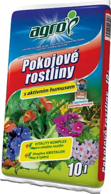 Obrázek produktu pro AGRO CS a.s. Substrát pro pokojové rostliny, 10 l
