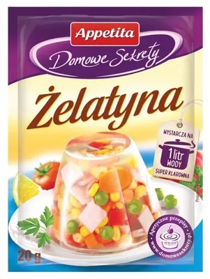 Produktbild von Appetita Domowe Sekrety Speisegelatine 20 g