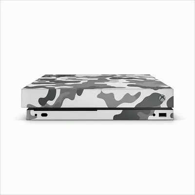Produktbild von XBOX ONE X Skin - Design Aufkleber Camouflage Grey