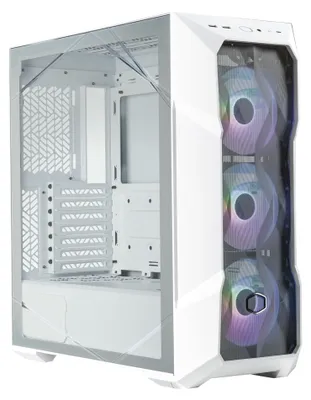 Obrázok produktu pre Cooler Master MasterBox TD500 Mesh V2, Midi Tower, PC, Biela, ATX, micro ATX, SSI CEB, Mini-ITX, EATX, Sieťovina, Temperované sklo, Plast, Oceľ, Hranie