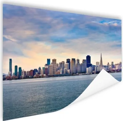 Produktbild von MuchoWow® Poster San Francisco - Wasser - Sonne 120x80 cm - Bilder