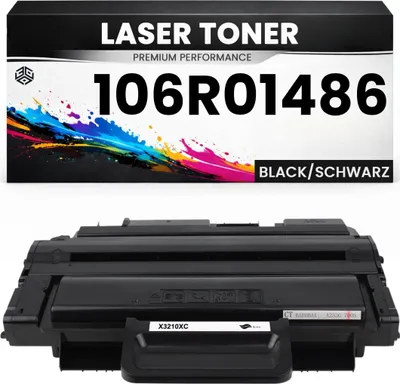 Produktbild von XL Toner kompatibel für Xerox 106R01486 WorkCentre 3210/3210N/3220 in Schwarz