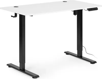 Zdjęcie produktu dla ModernHome JNI-D45A-1-1 Elektrycznie regulowany biurko 120 x 60 cm, białe