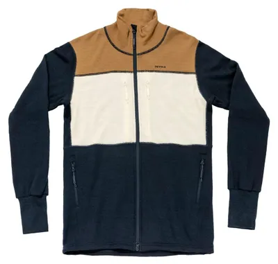 Produktbild von Devold of Norway Herren Jacke Egga Grid Merino Jacket Braun XXL