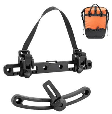 Immagine prodotto di Chiusura a gancio per borsa da bicicletta con sistema di fissaggio rapido
