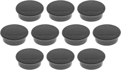 Produktbild von Discofix Color schwarz 40mm 10St